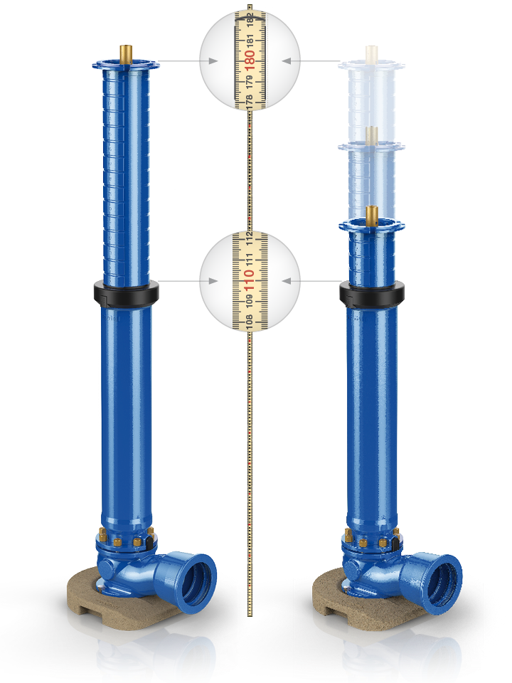Neues VARIO 2.0 Hydrantenunterteil