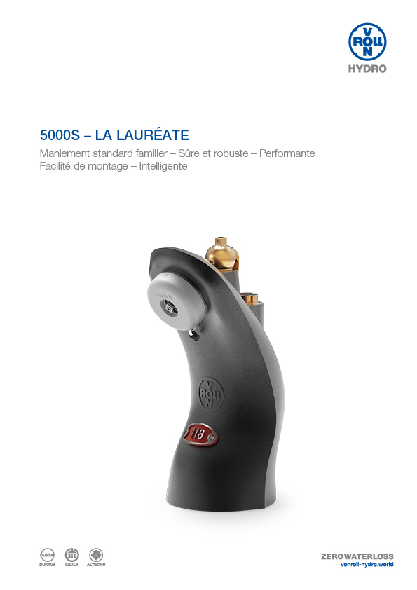 Télécharger la catalogue 5000S en PDF