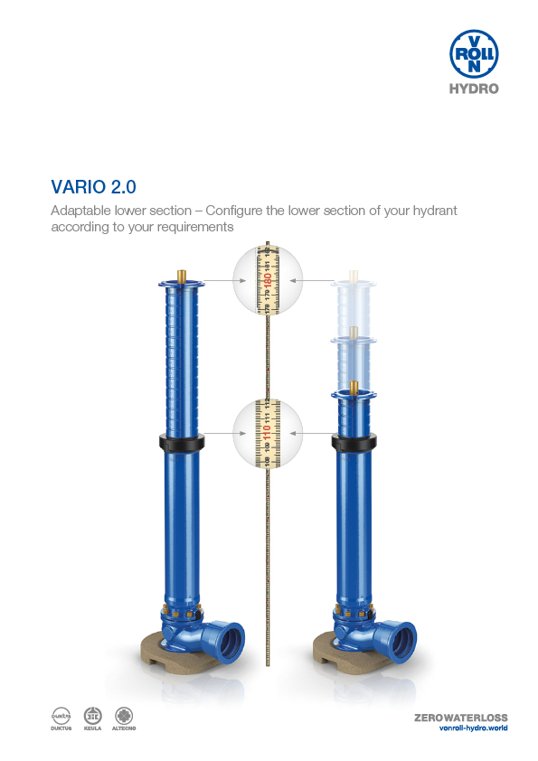 Download the hydrant VARIO 2.0 catalogue as a PDF